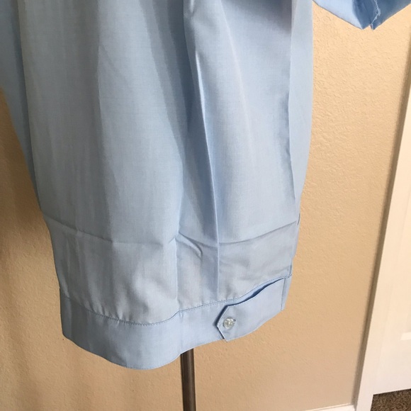 SALE❣️Powder Blue Polo Jack Hugo Short sleeves Barong Tagalog in size 2X - Picture 3 of 6